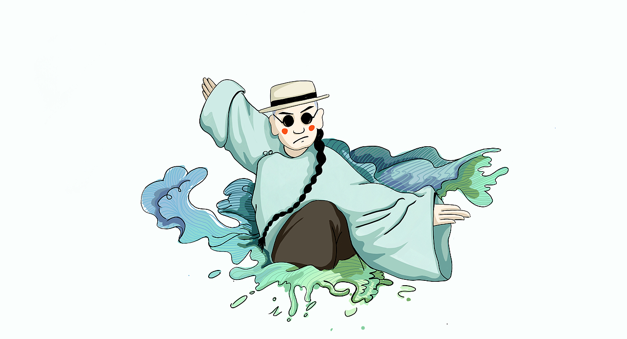 佛山武林大师--哈嘿哈（图ZODAxNzgzNTY=） - 创作习作 - 站酷设计师北方有大云原创素材 - 站酷ZCOOL