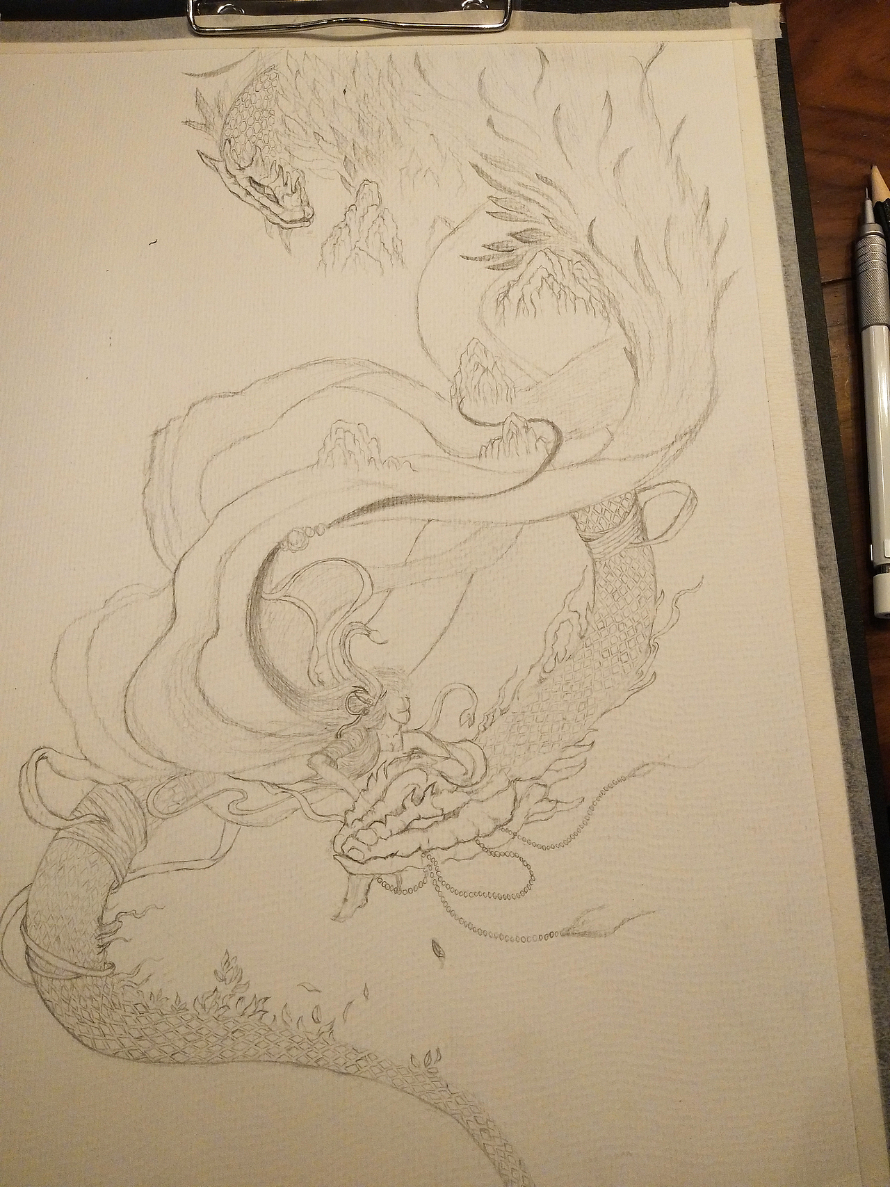 临摹杉泽,师雨妾