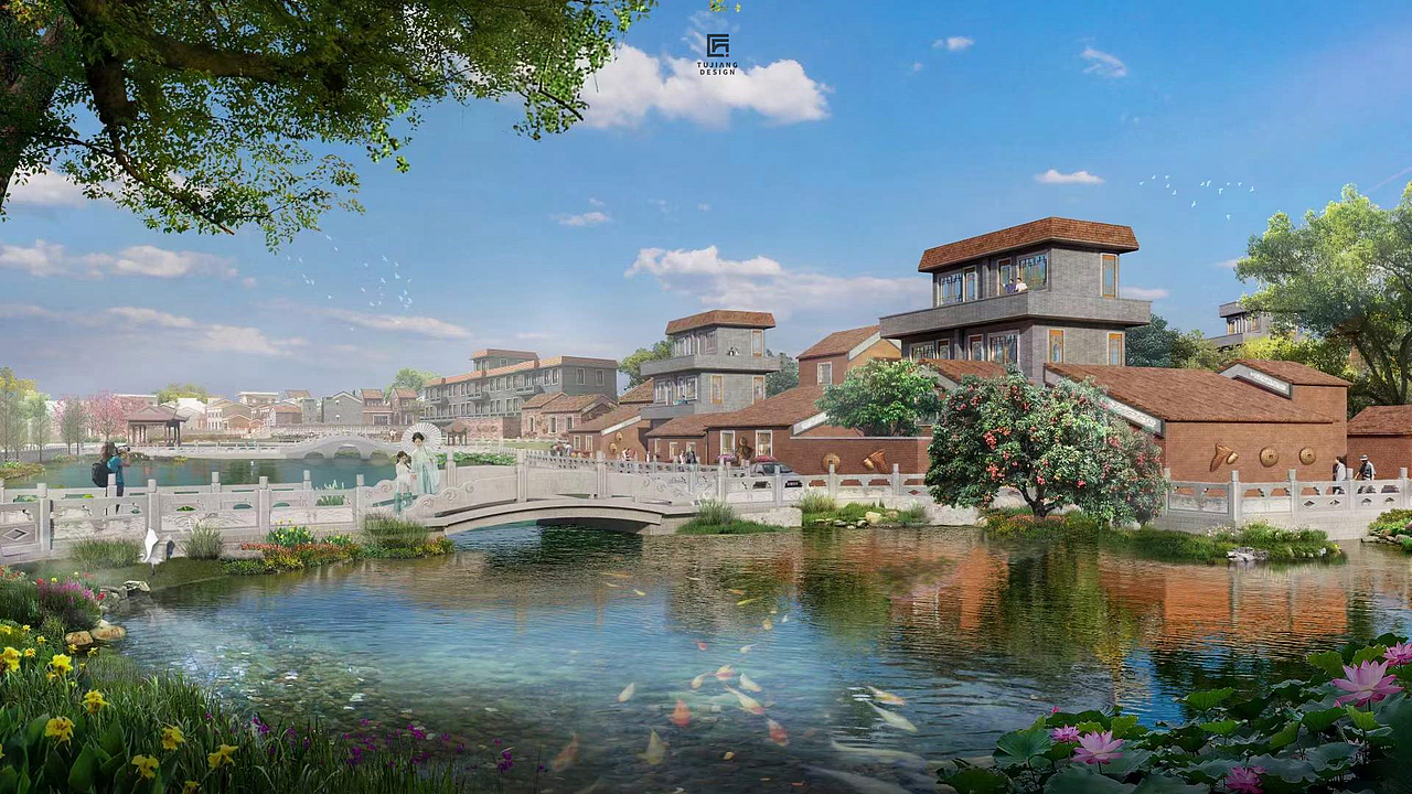 室外景观设计|充满静谧与诗意（图ZMzU2NzEwODYw） - 景观设计 - 站酷设计师一然爱设计原创素材 - 站酷ZCOOL