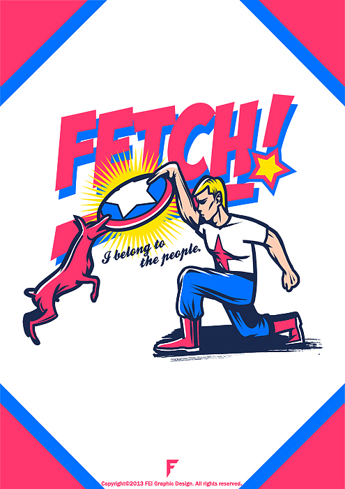 凡客 x FEI |英雄很忙系列T恤（图ZMTA2OTg4MDQ=） - 新锐潮流插画 - 站酷设计师feii原创素材 - 站酷ZCOOL