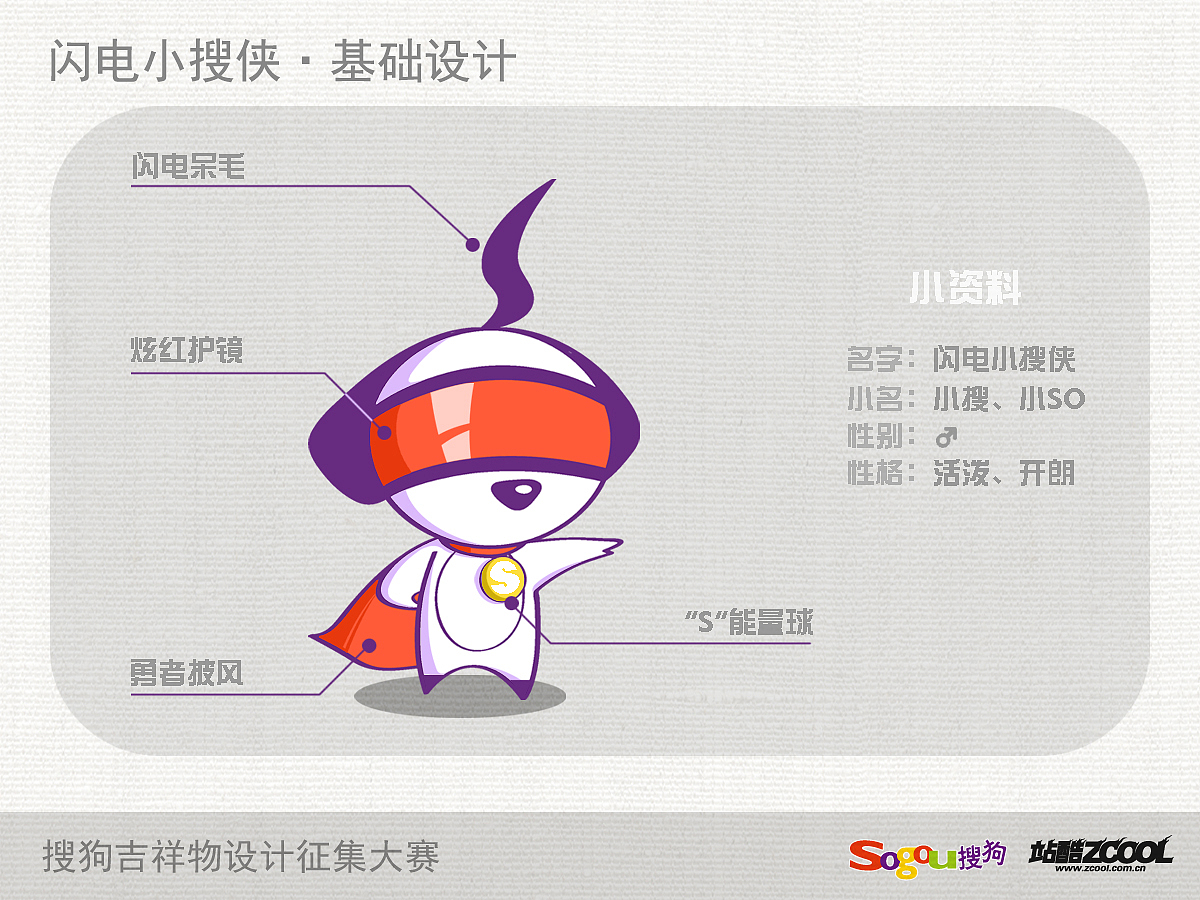 闪电小搜侠-小So（图ZMTA2MTMzNTY=） - 品牌 - 站酷设计师Vitre原创素材 - 站酷ZCOOL