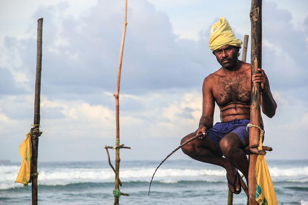 斯里兰卡/美瑞沙/清晨的海钓