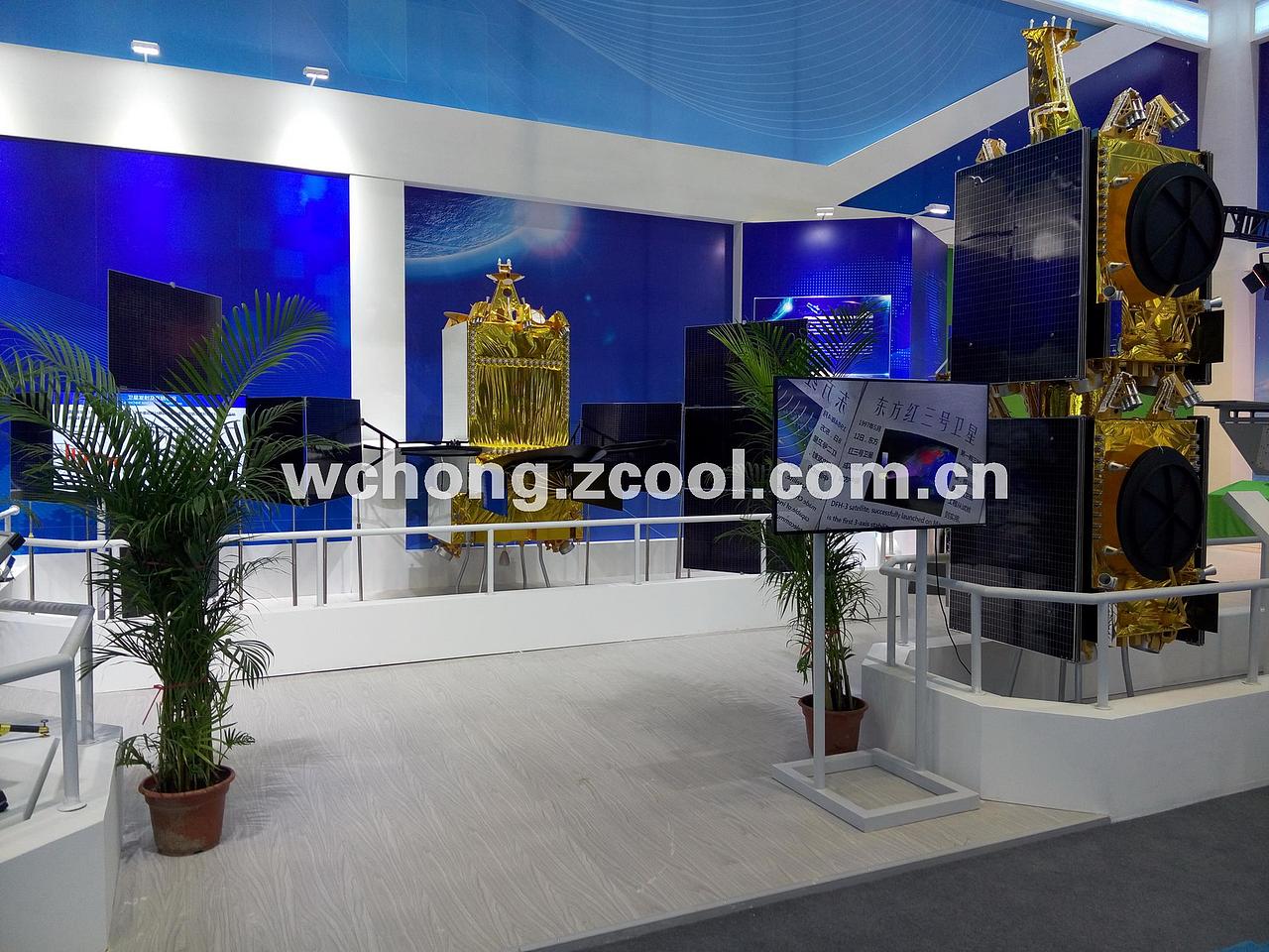 (已建成)珠海航展航天展区设计