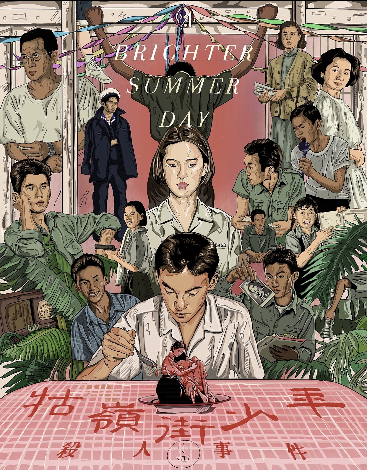 为《牯岭街少年杀人事件》设计的海报.