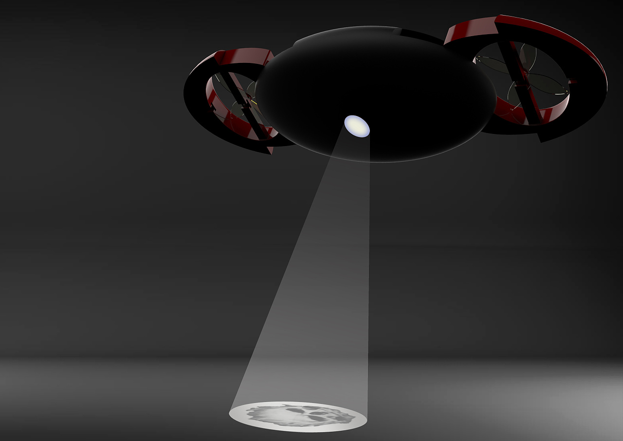 一款投影式无人机的设计