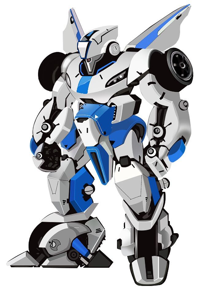 拼接机器人|动漫|其他动漫|湫小喵 - 临摹作品 - 站酷 (zcool)