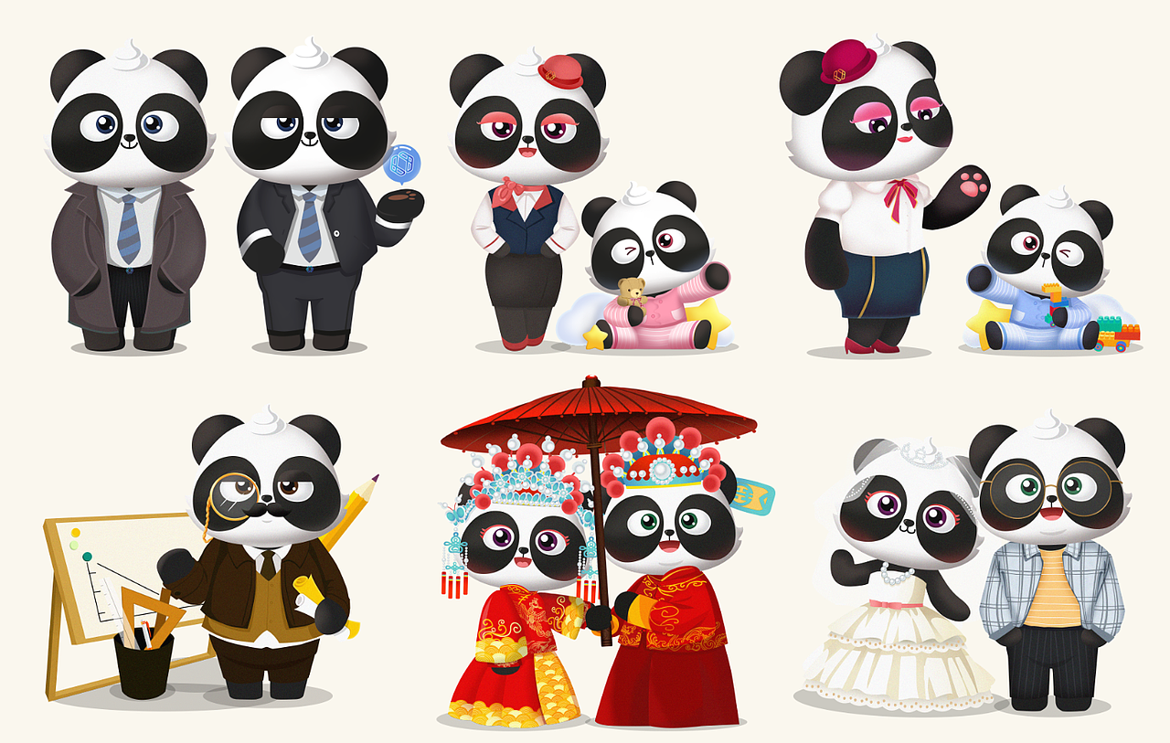 集体亮相:全家福1