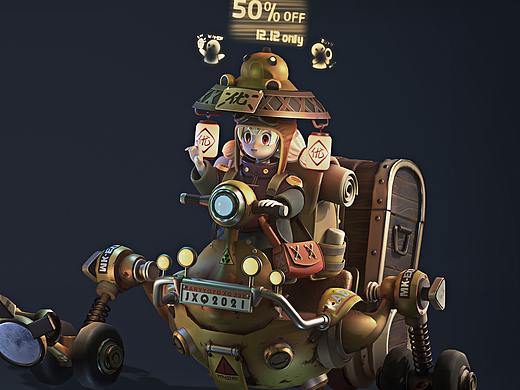 风格化次世代角色制作