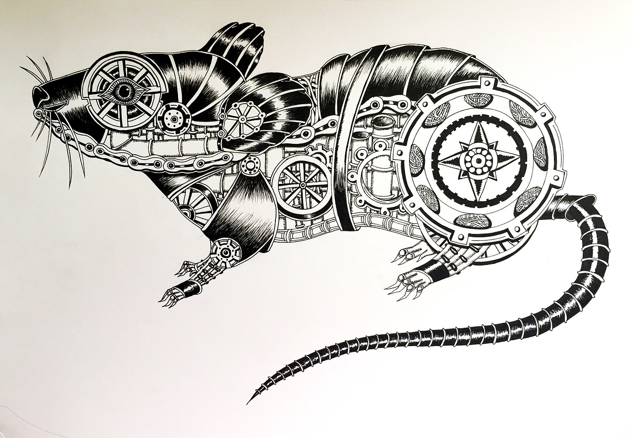 黑白插画作品（图ZNTk3NzI0MDA=） - 艺术插画 - 站酷设计师地主家也没有余粮原创素材 - 站酷ZCOOL