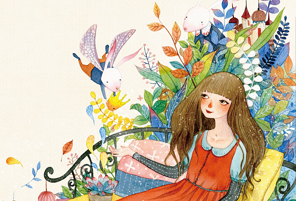 给意林橘子画的封面效果图出来呢