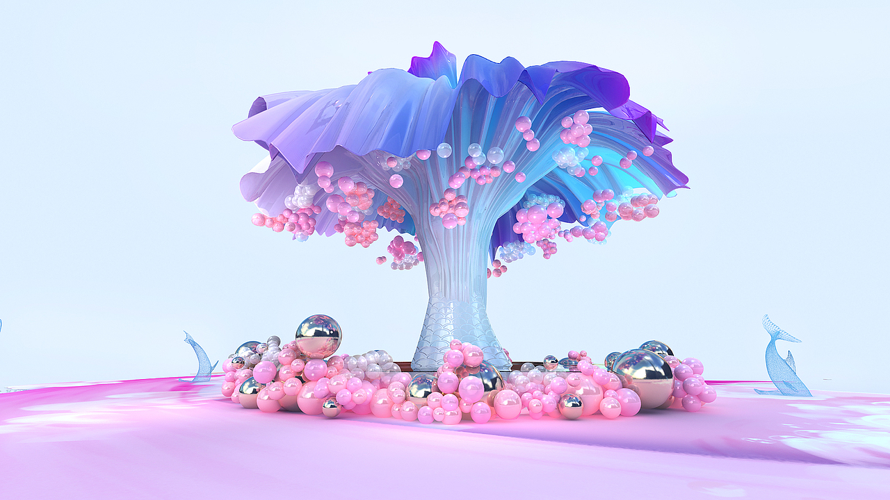 花裙鱼尾（图ZMTQ5MzQyNzEy） - 其他三维 - 站酷设计师NOSIRRR原创素材 - 站酷ZCOOL