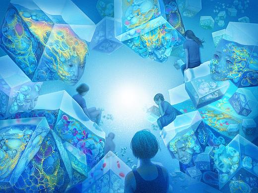 蓝（个人主页-ZMzQ3ODgwMTY=） - 创作习作 - 站酷设计师dream1110原创素材 - 站酷ZCOOL