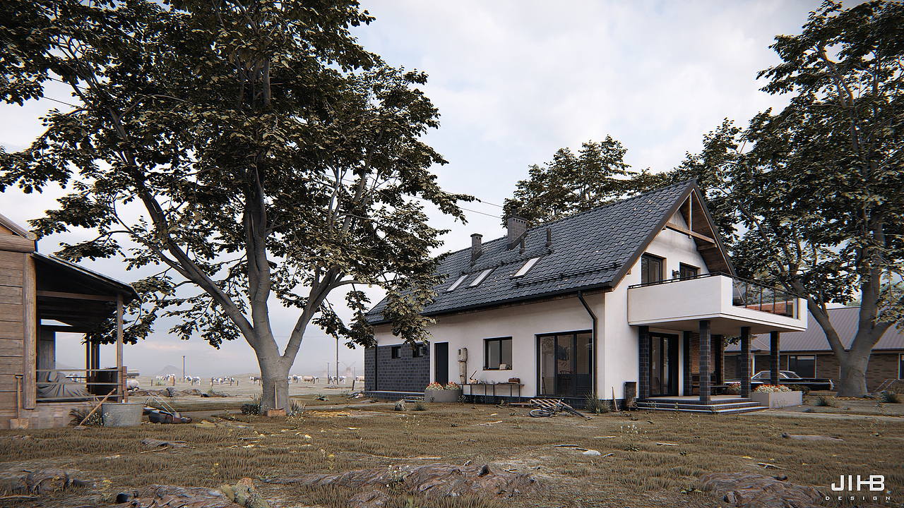 写实农牧庄园LUMION（图ZMjk5NzExMjM2） - 建筑设计 - 站酷设计师JIHB原创素材 - 站酷ZCOOL