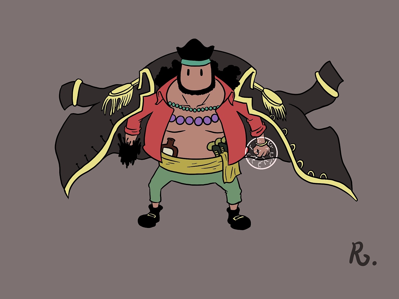 一组q版海贼王|插画|创作习作|rain语 - 原创作品 - 站酷 (zcool)