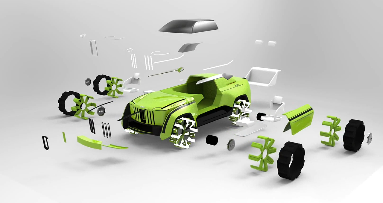 汽车设计案例（图ZMjgwMDg1MDYw） - 交通工具 - 站酷设计师亮剑设计原创素材 - 站酷ZCOOL