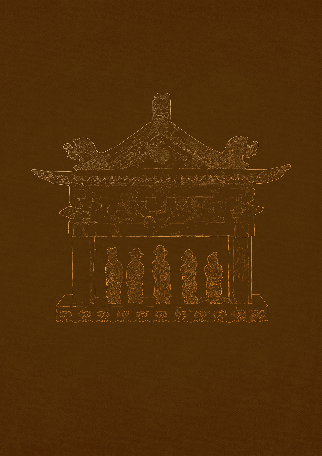 国家宝藏手绘文物整合