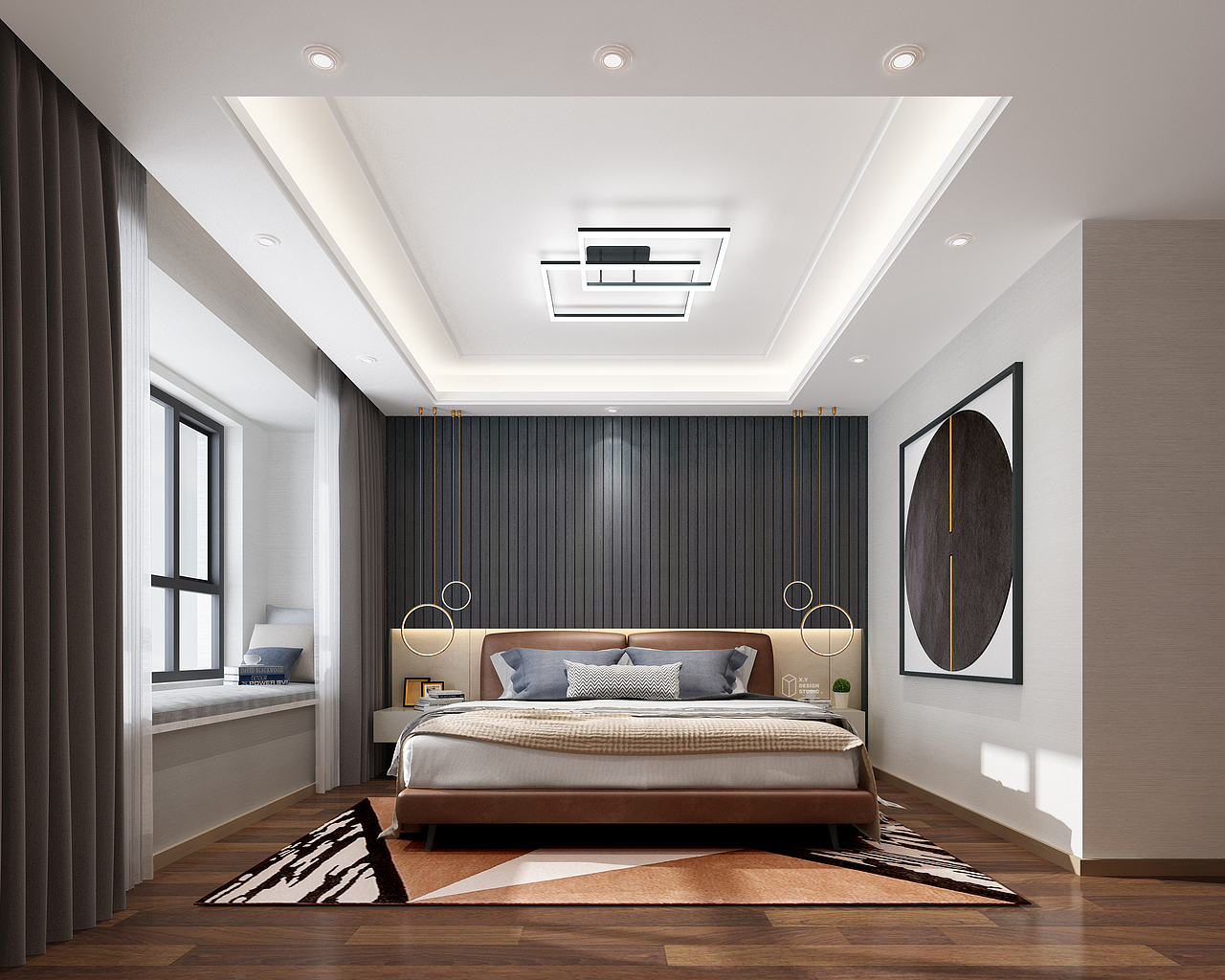 铂悦犀湖丨丨精装（图ZMTQ4NDQ0NTQw） - 家装设计 - 站酷设计师张响原创素材 - 站酷ZCOOL