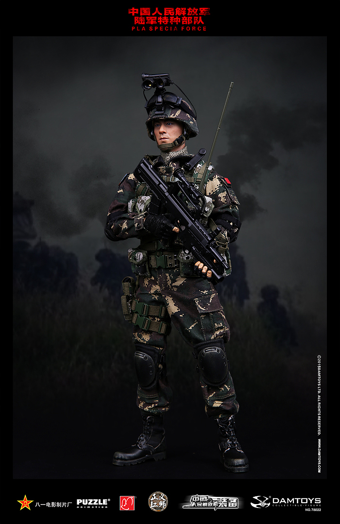 中国人民解放军陆军特种部队 - 侦察兵（图ZMjM5MDA3NDQ=） - 玩具 - 站酷设计师DAMTOYS原创素材 - 站酷ZCOOL