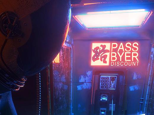 PasserbyBar酒吧招聘/促销海报/易拉宝