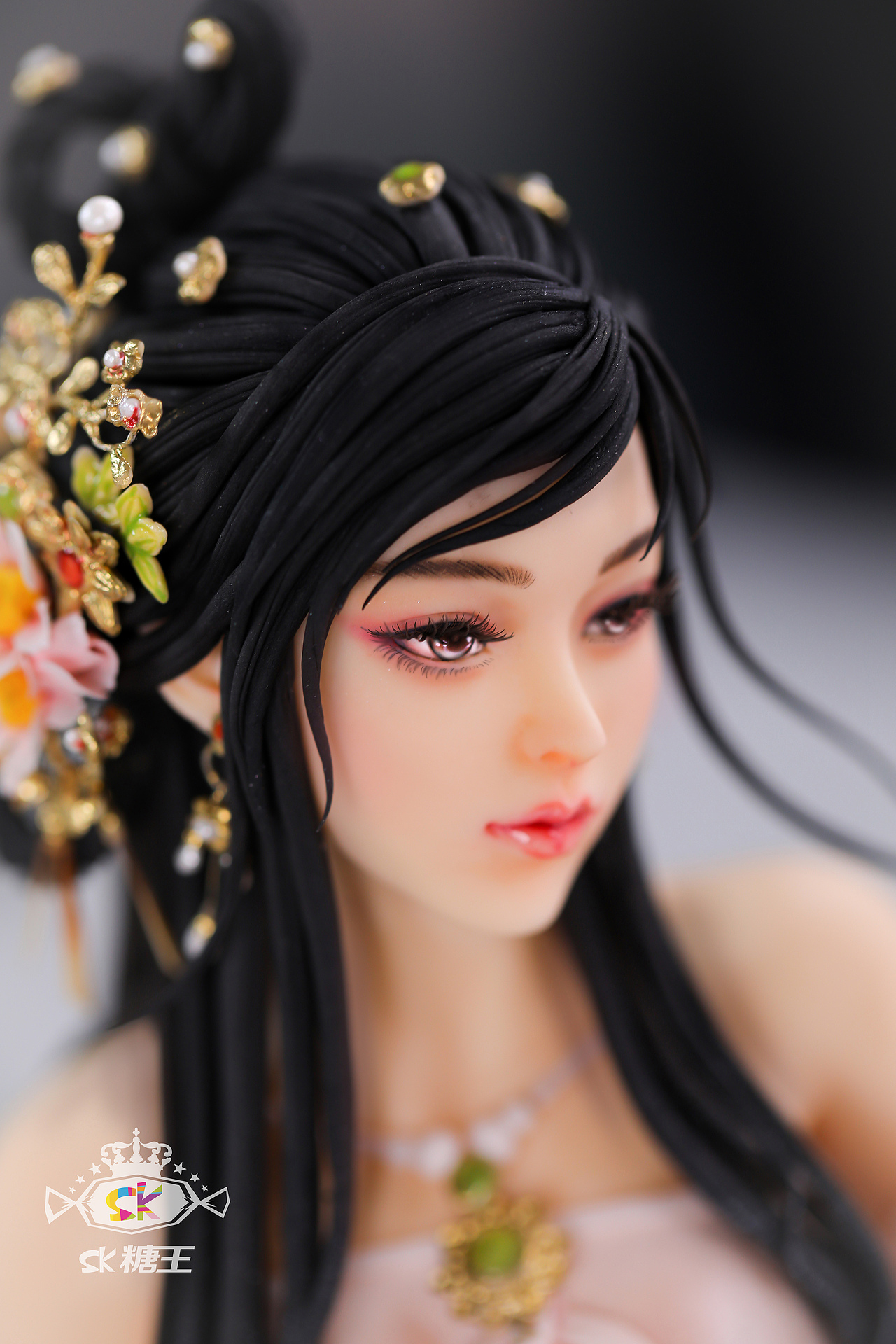 古风翻糖人偶蛋糕《嫦娥&玉兔》,超级惊艳_糖王周毅团队-站酷zcool