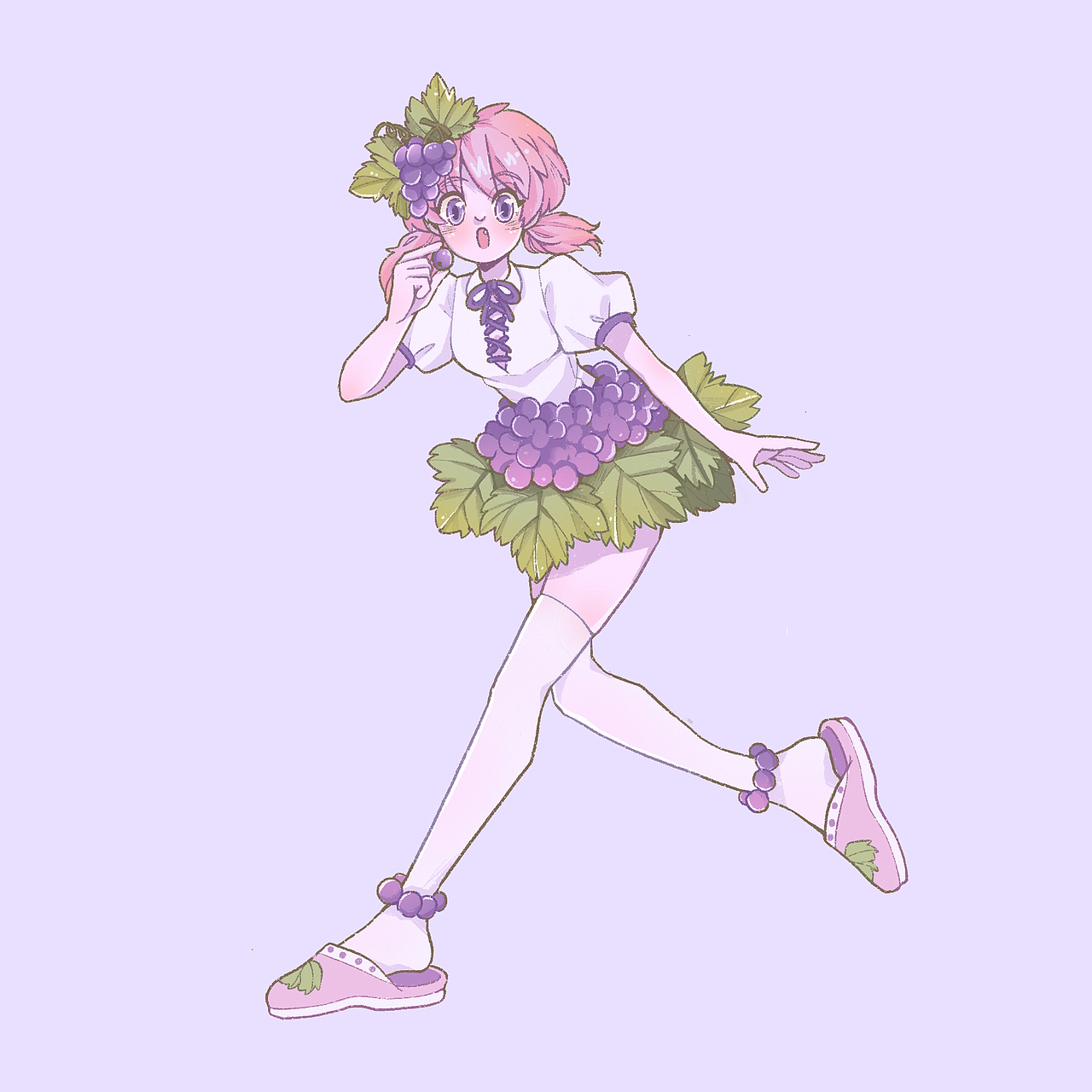 插画练习 | 水果拟人重绘