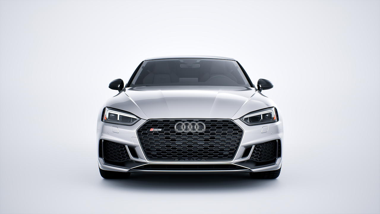 UE5 RS5白底图汽车渲染