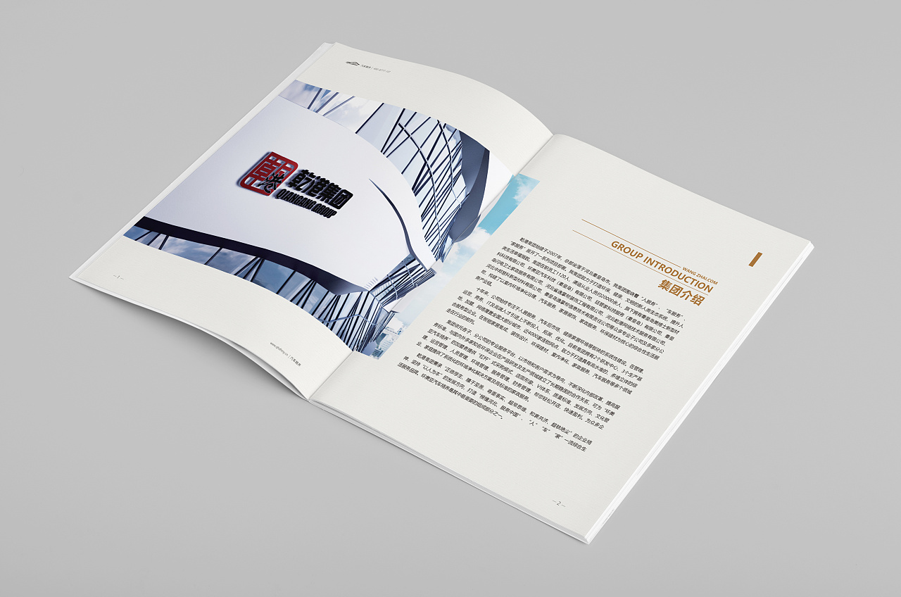 高端品牌企业画册