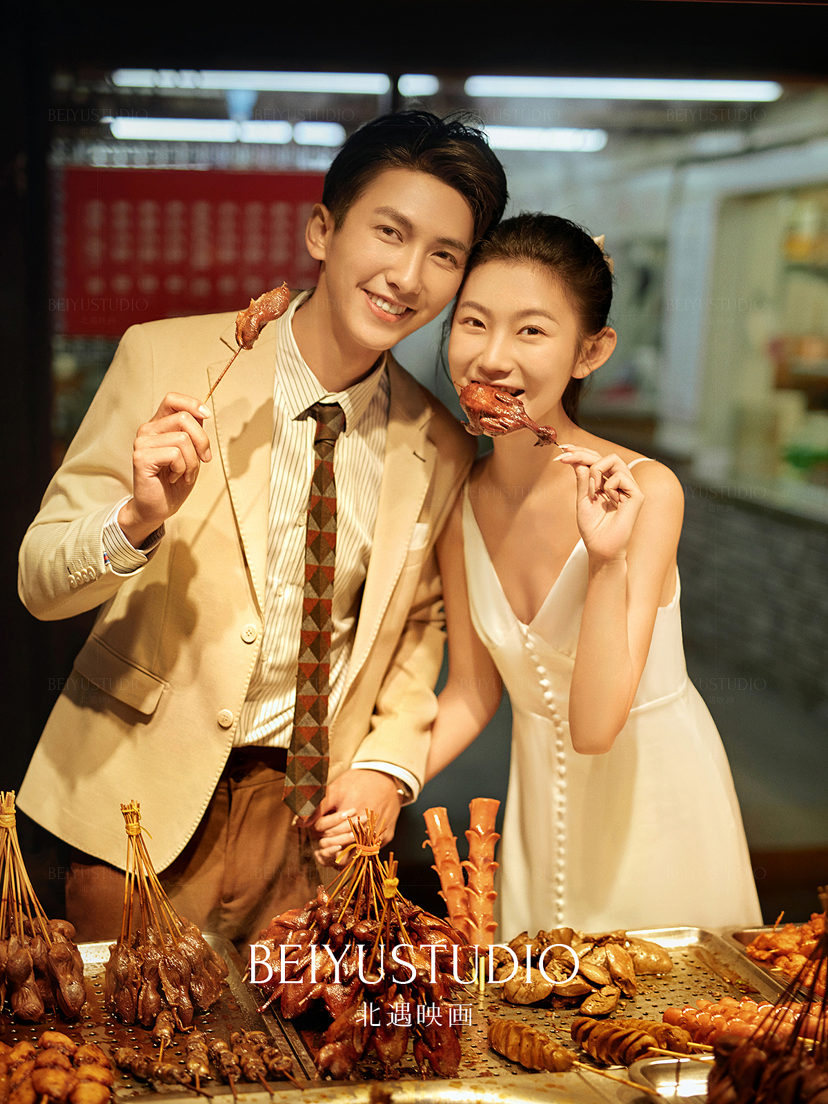 巷夜恋语,恋爱烟火气