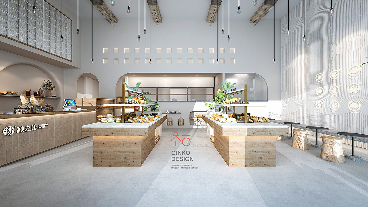 品牌设计 | 空间设计 | 餐饮 | 秋之田烘焙坊（图ZMjgzMDE4NDI0） - 品牌 - 站酷设计师宫城Ginko原创素材 - 站酷ZCOOL