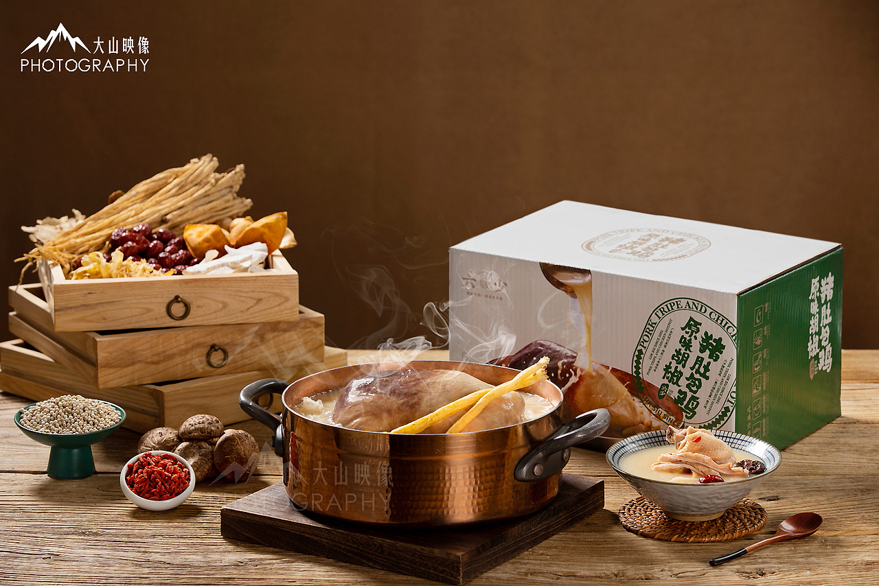 猪肚鸡--六少爷肚包鸡（图ZMjU4MTE1NDY4） - 美食摄影 - 站酷设计师味来映像社原创素材 - 站酷ZCOOL