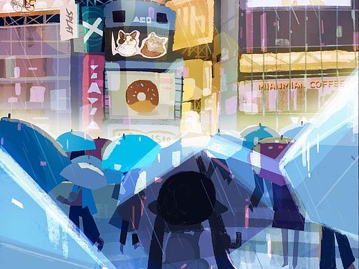 孤独的小乌贼（个人主页-ZMzUyNDE0ODA=） - 创作习作 - 站酷设计师眠眠x原创素材 - 站酷ZCOOL