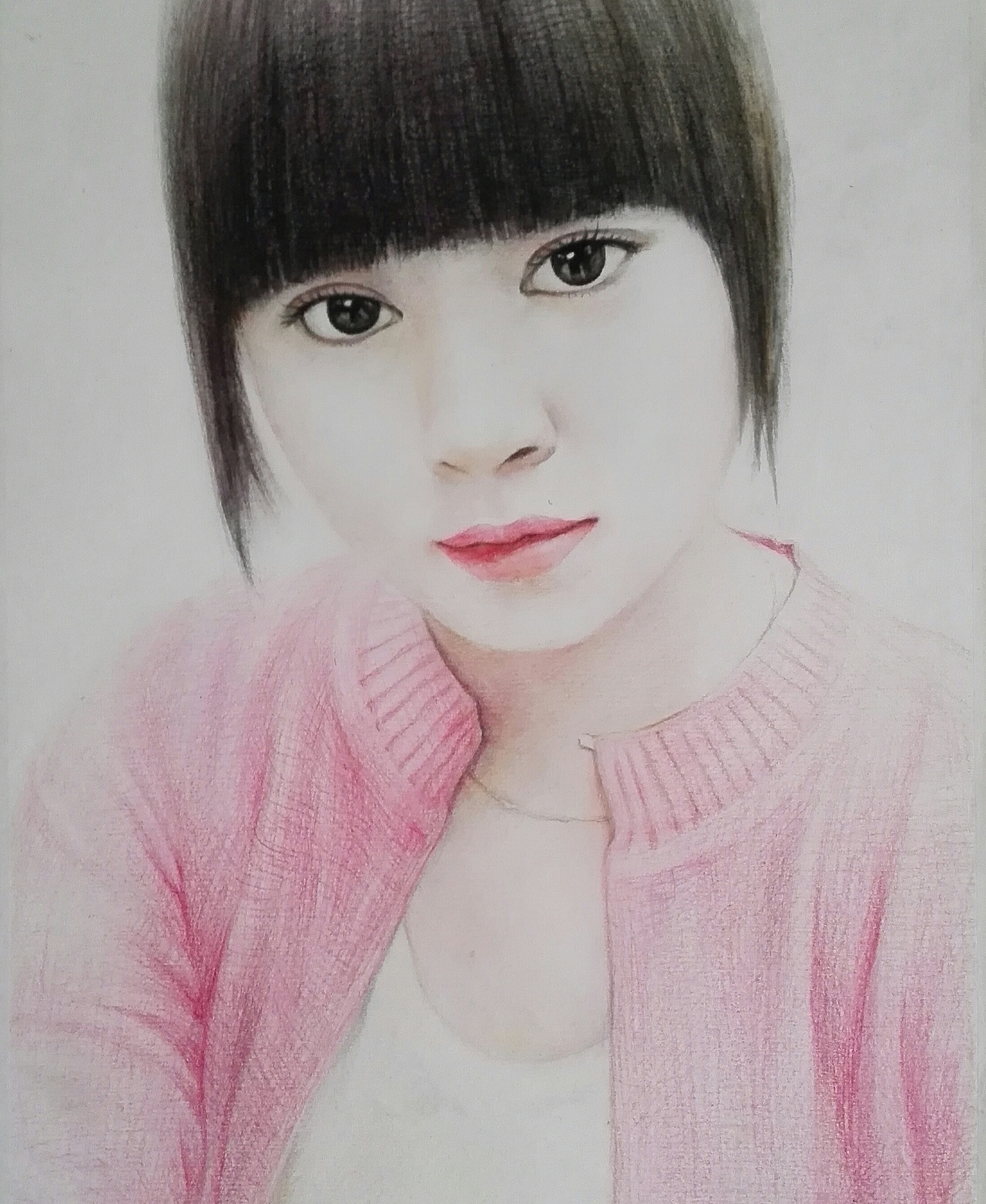 彩铅肖像系列1（图ZMjg3NDI0NjI4） - 绘画 - 站酷设计师秀才0524原创素材 - 站酷ZCOOL