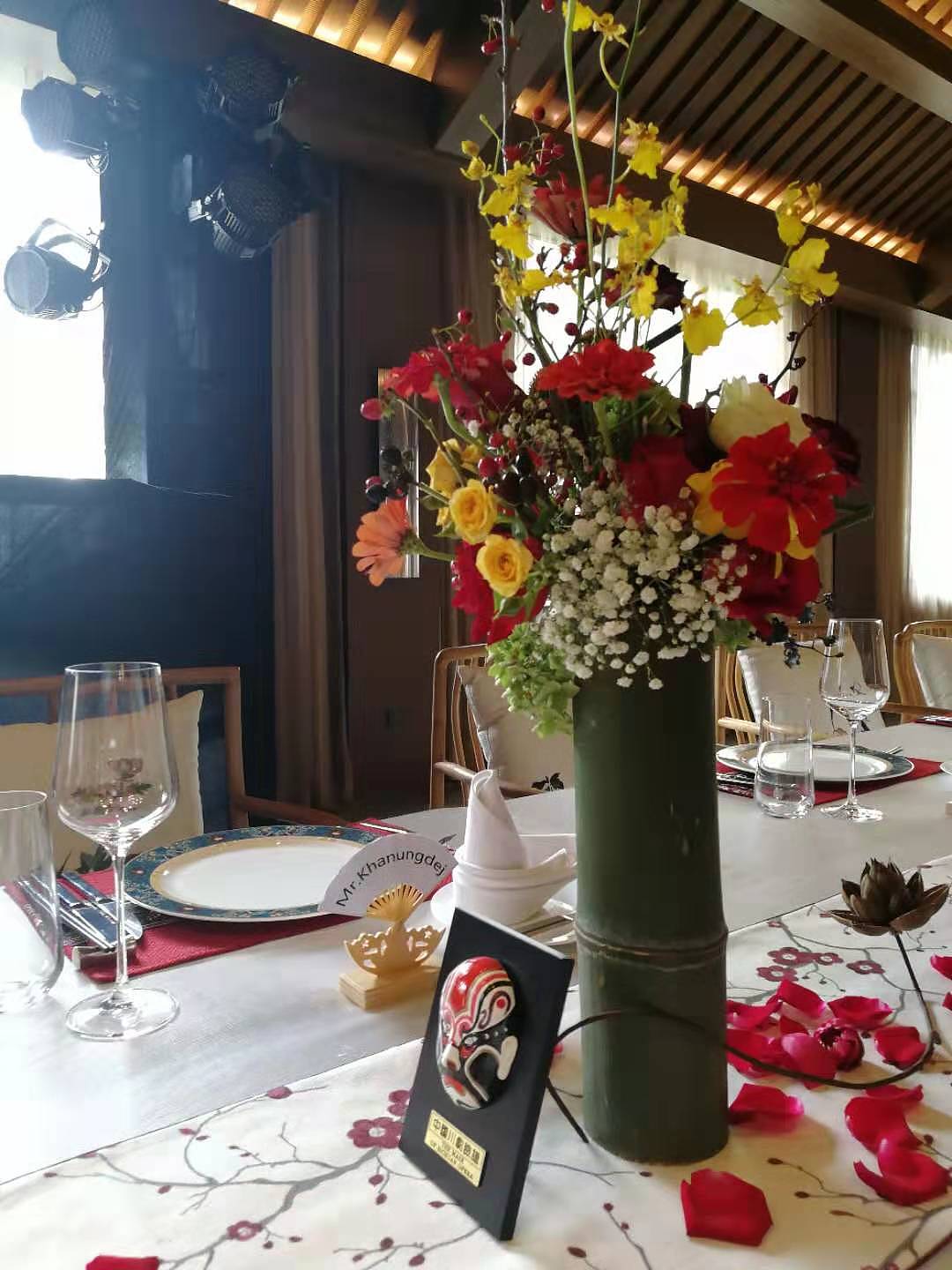 华为与合作公司成都风主题欢迎晚宴