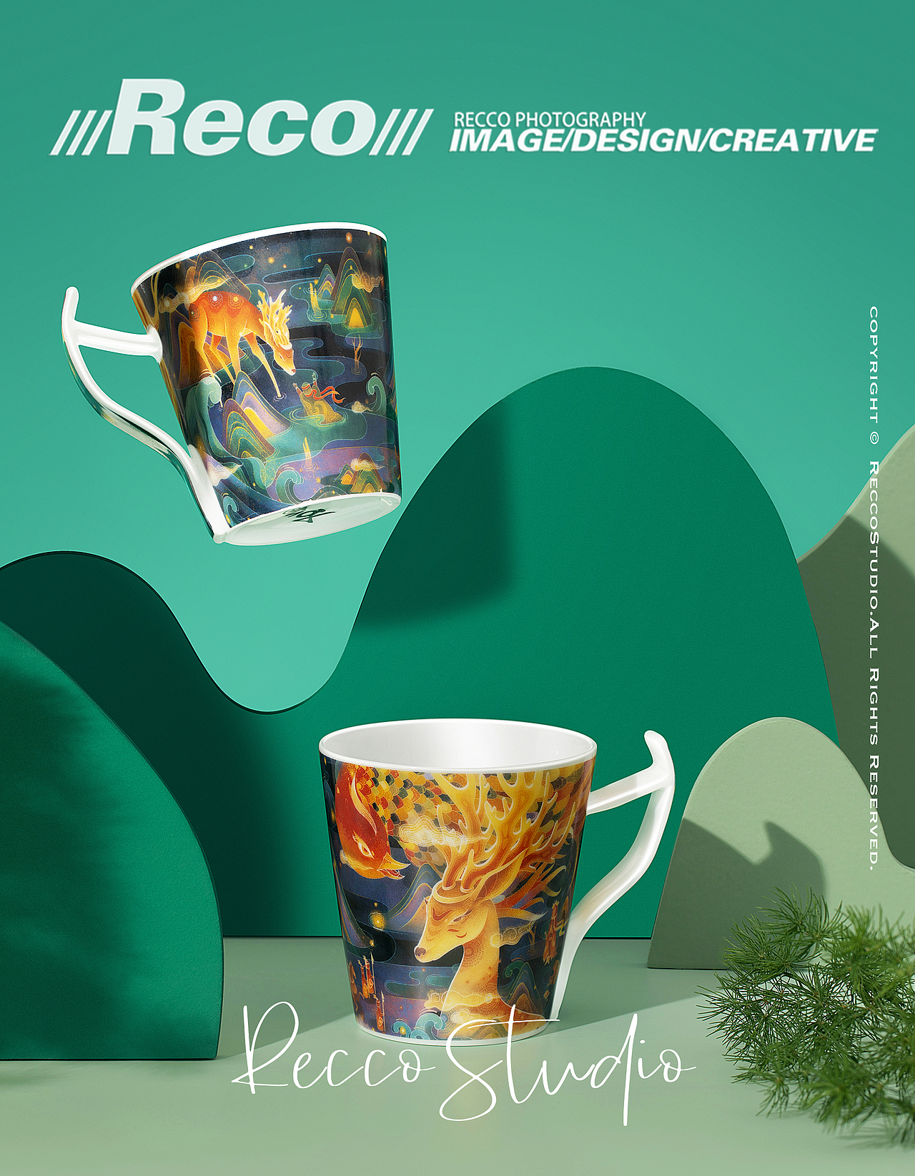 {古鱼禾} 马克杯 产品静物摄影（图ZMjU5NjU5NTU2） - 产品摄影 - 站酷设计师Recco原创素材 - 站酷ZCOOL