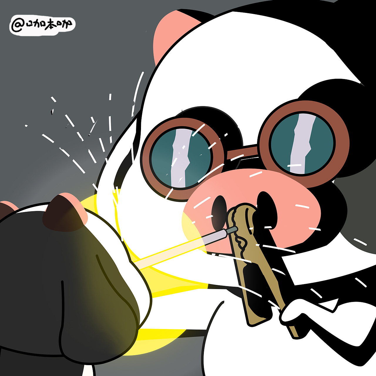 哇cow牛牛 暴力美学