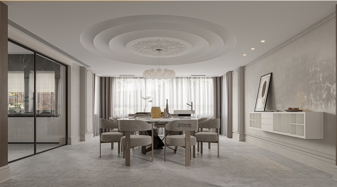 夏印设计表现//现代别墅