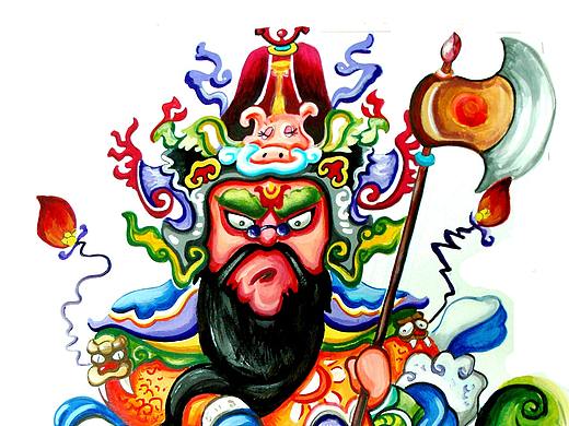 护国佑民钦安定业镖旗大将军