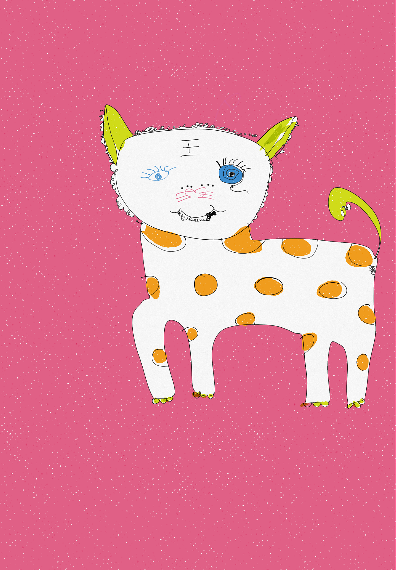 喵喵怪兽|插画|创作习作|z612548348 - 原创作品 - 站酷 (zcool)