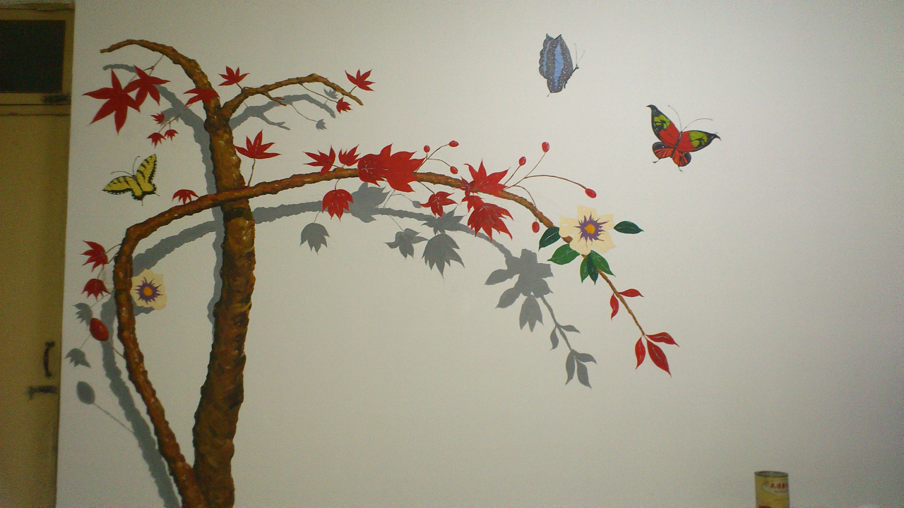 手绘墙【原创】