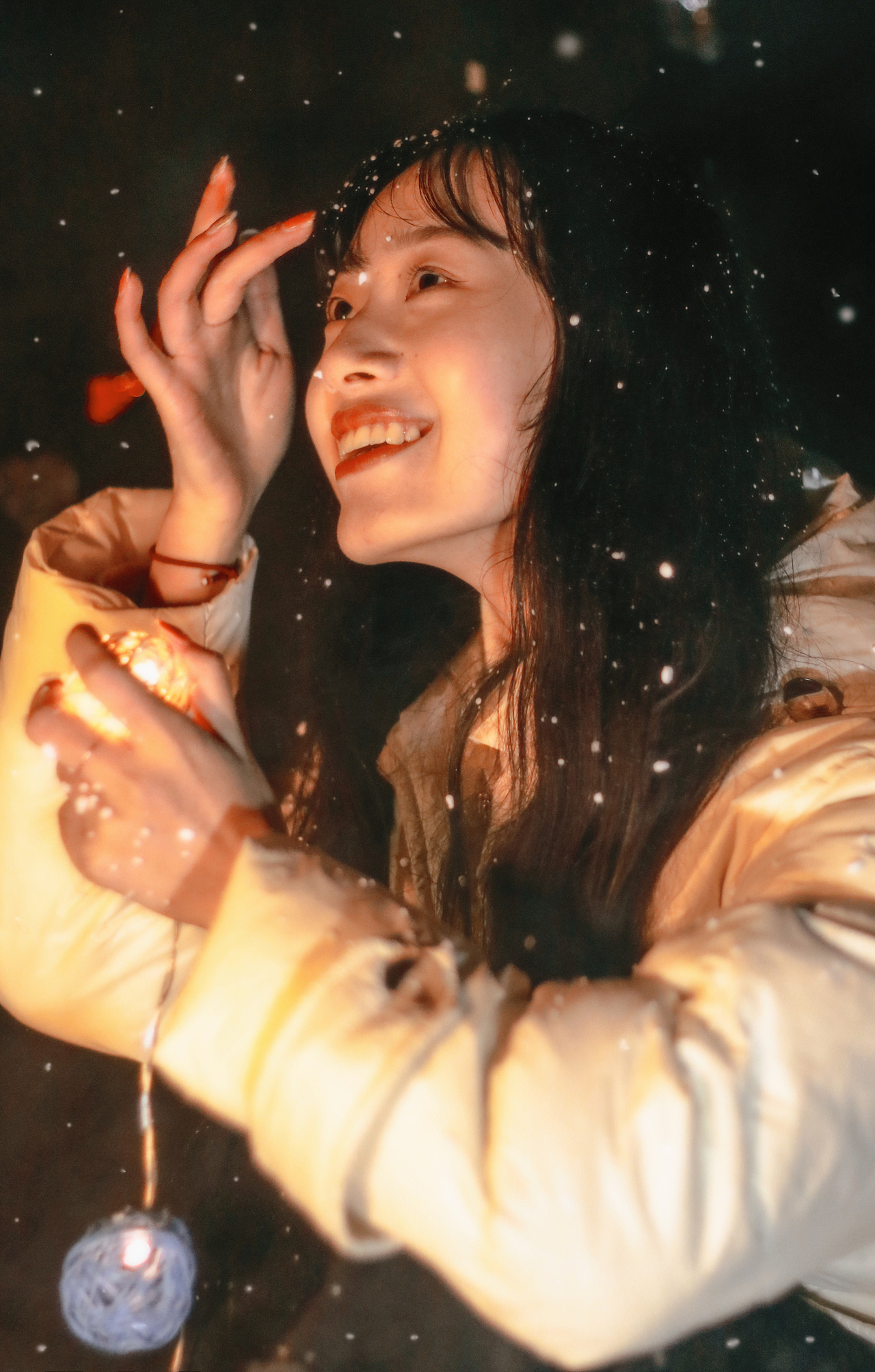 圣诞 | 仿雪花拍照（图ZMjM0ODQ1Njc2） - 人像摄影 - 站酷设计师我没有吃饭饭原创素材 - 站酷ZCOOL