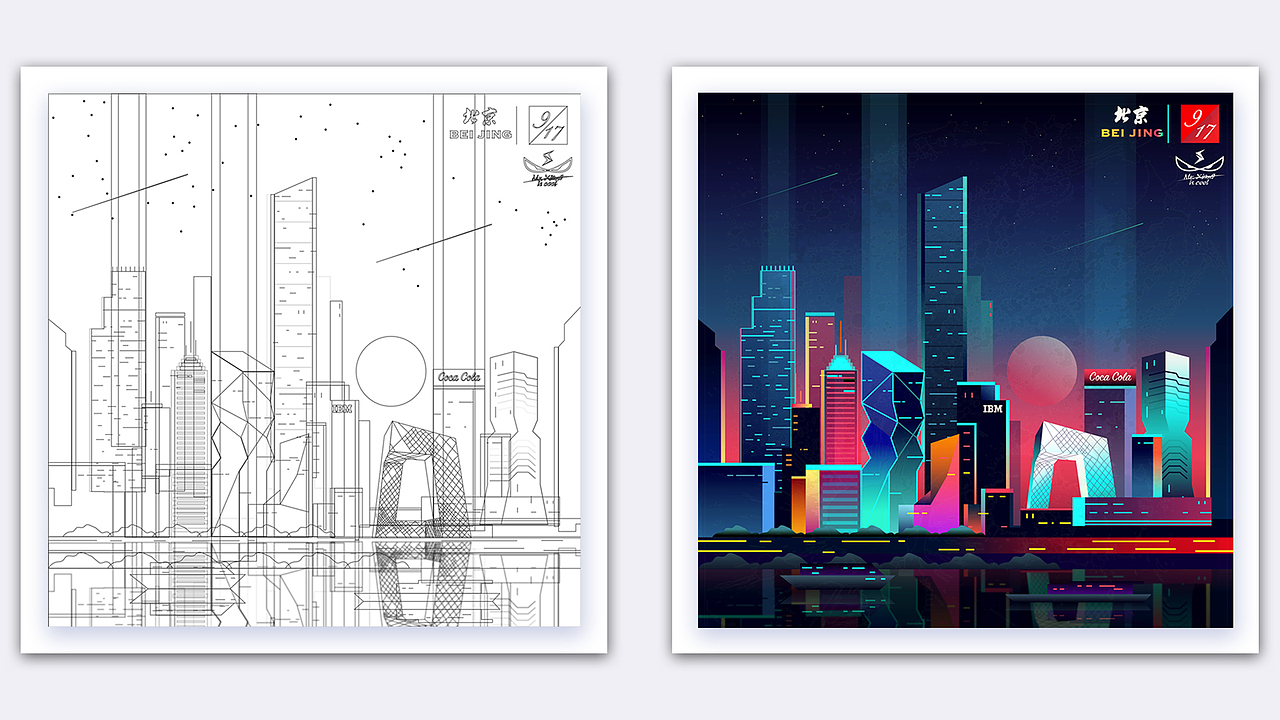 Illustration design（图ZNjUxNTQ3NDA=） - 创作习作 - 站酷设计师再见孙悟空_X原创素材 - 站酷ZCOOL