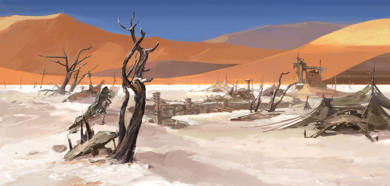 在网易给《天谕》做的一些概念设计|插画|游戏原画|陆大卫 - 原创作品