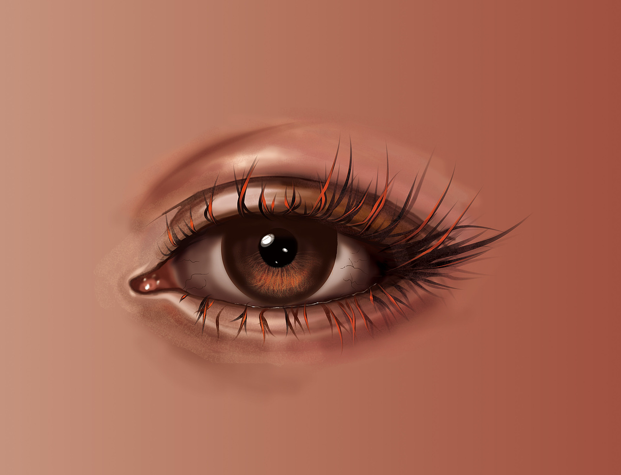 ps纯鼠标制作逼真的眼睛