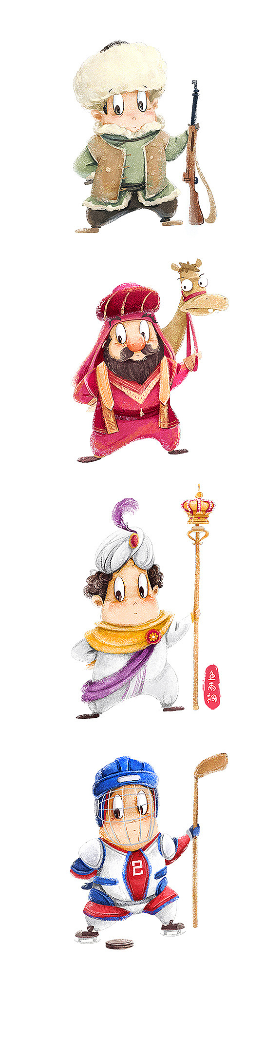 小人物-插画（图ZMTg3NjYxOTE2） - 艺术插画 - 站酷设计师小赖弟弟原创素材 - 站酷ZCOOL