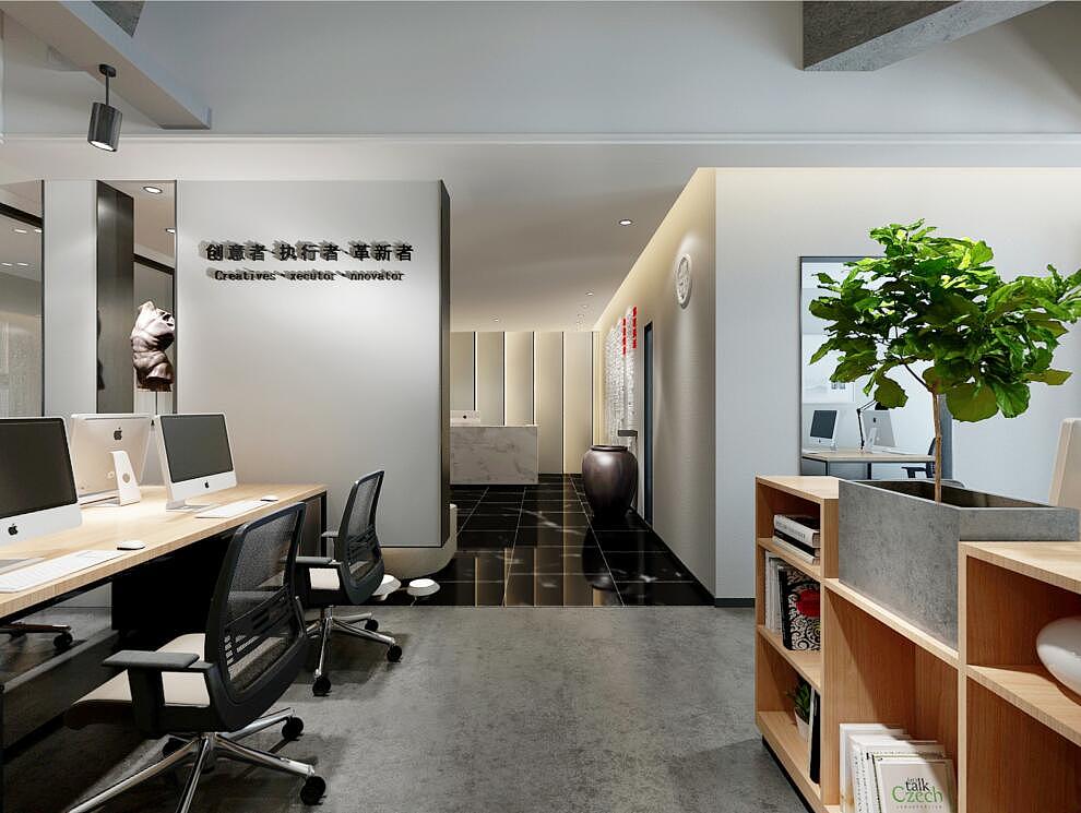 工装设计重庆FFC办公设计|现代风格|设计师李火森（图ZMjAyNjc4MzA4） - 家装设计 - 站酷设计师美的家装饰公司原创素材 - 站酷ZCOOL