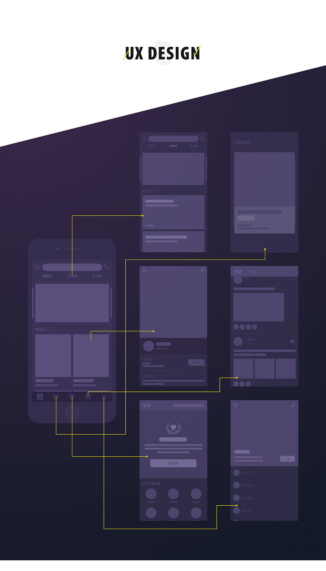 拼K ~ 一款基于KTV场景的同城真实娱乐社交app