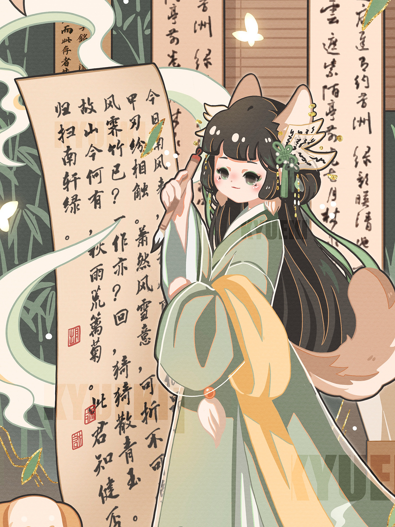 十二生肖插画系列（图ZMzE4NDk0MDg0） - 创作习作 - 站酷设计师KyuEki原创素材 - 站酷ZCOOL