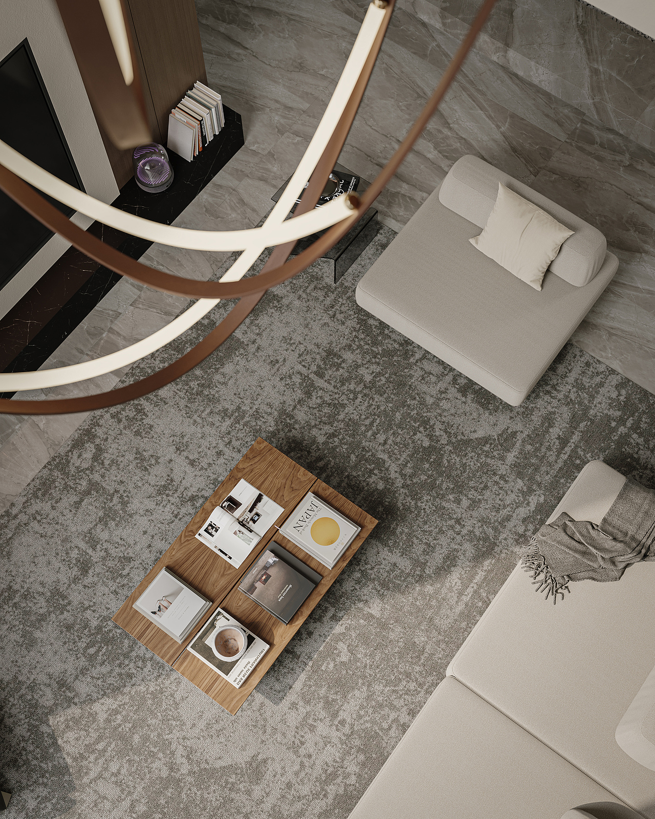 绘感视觉设计——意式极简复式设计案例（图ZMzUxNzQ2MzYw） - 家装设计 - 站酷设计师时间像庸医原创素材 - 站酷ZCOOL