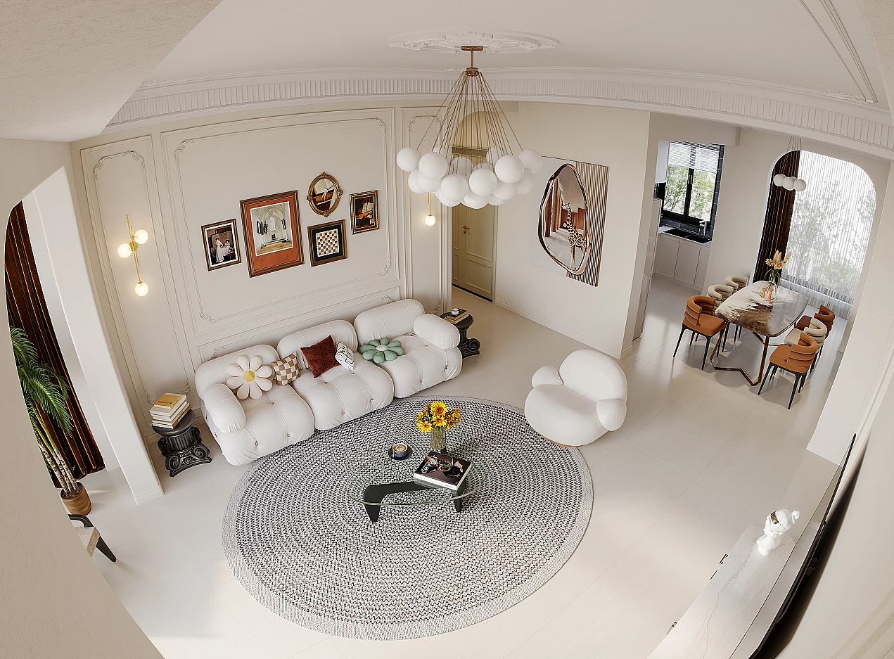 奶油风（图ZMzM0MzA1Mjgw） - 家装设计 - 站酷设计师1992效果图月月原创素材 - 站酷ZCOOL