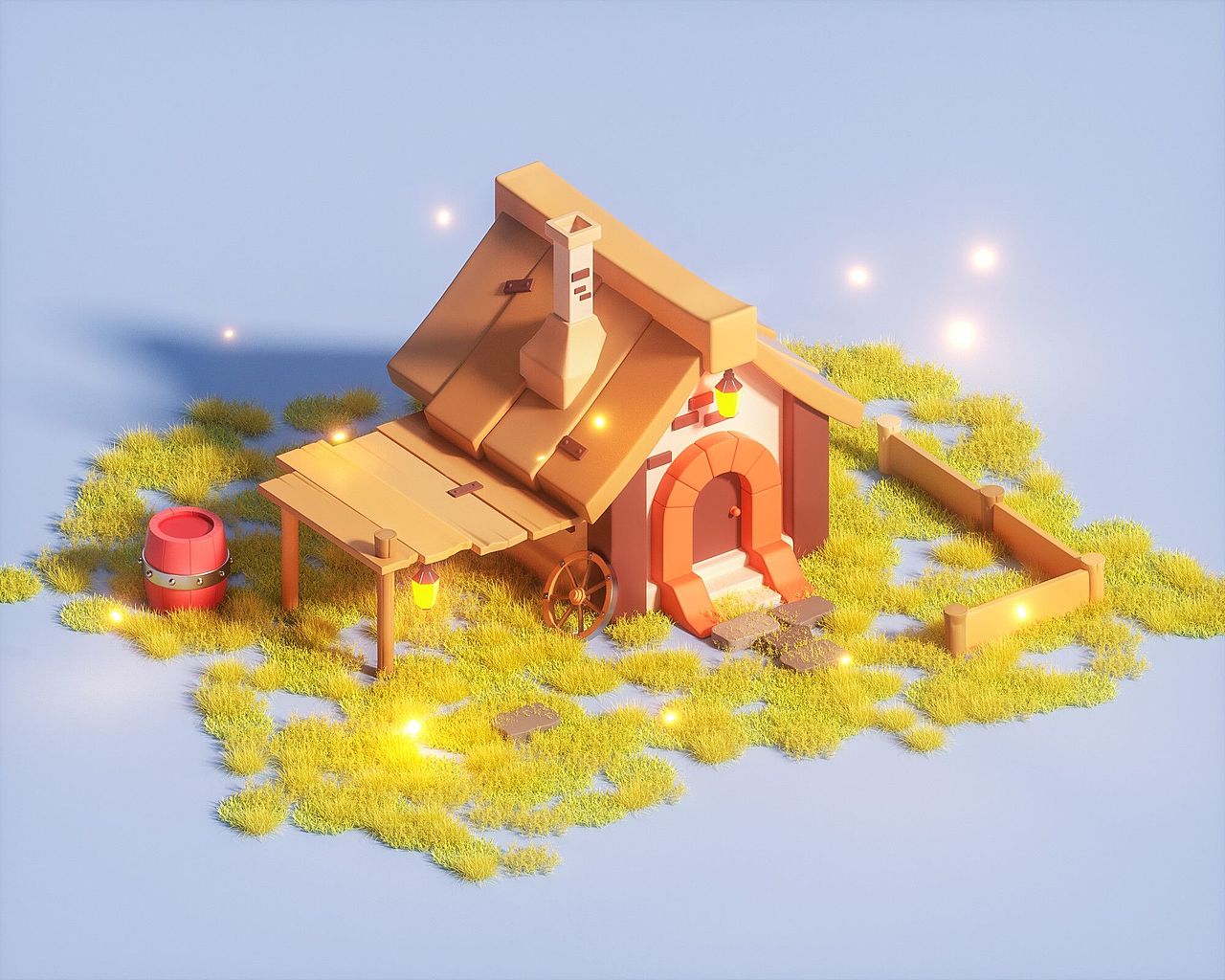 C4D零基础第四期学员作品——NiaoNiao的C4D课堂(上)(图ZMzAzMzc4MDAw) - 场景 - 站酷设计师我就是NiaoNiao原创素材 - 站酷ZCOOL